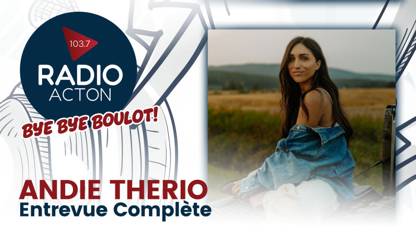 Andie Therio | Entrevue & Perfo complète | Bye Bye Boulot
